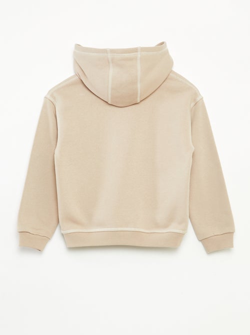 Hoodie met print - Kiabi