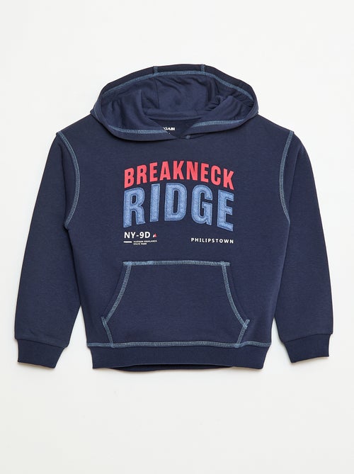 Hoodie met print - Kiabi