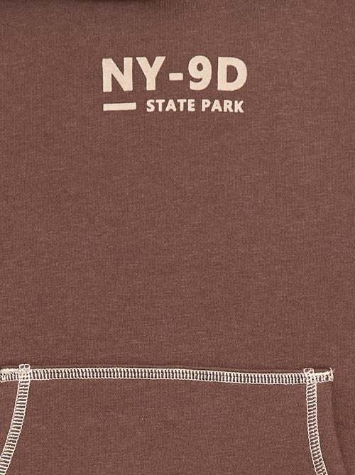 Hoodie met print - Kiabi