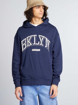 Hoodie met print