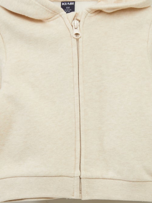 Hoodie met rits - Kiabi