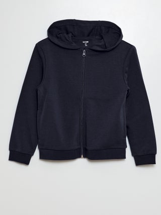 Hoodie met rits