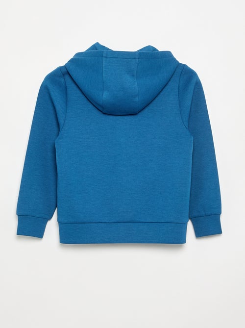 Hoodie met rits en 2 ritszakken - Kiabi Hoodie met rits en 2 ritszakken - Kiabi