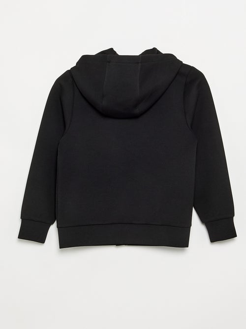 Hoodie met rits en 2 ritszakken - Kiabi