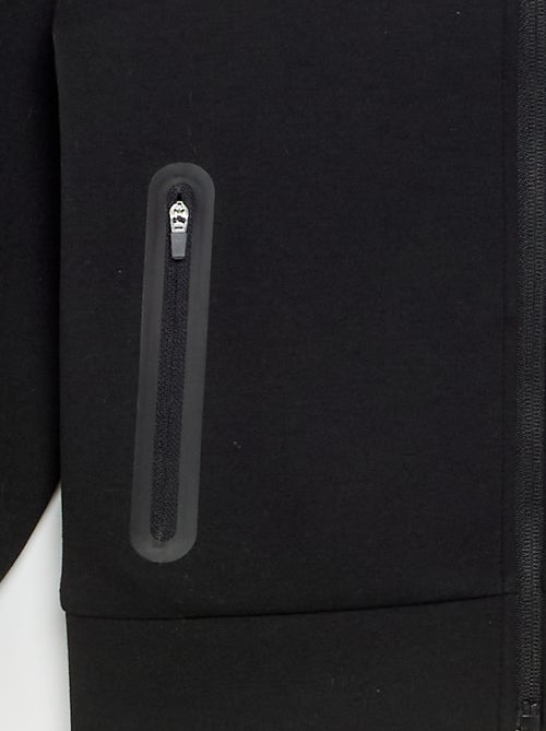 Hoodie met rits en 2 ritszakken - Kiabi