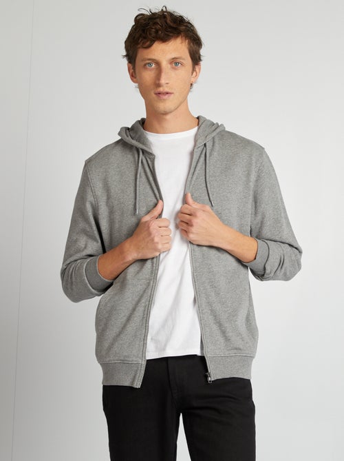 Hoodie met rits - Kiabi