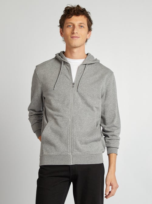 Hoodie met rits - Kiabi