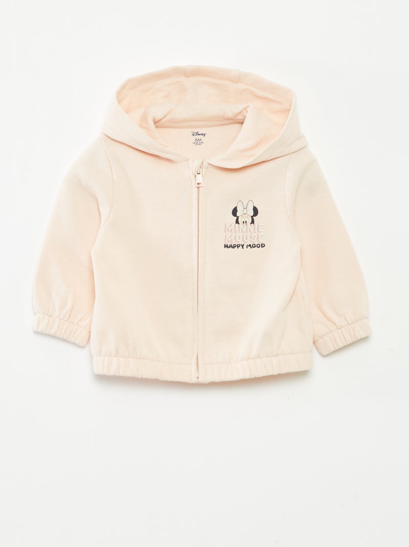 Hoodie met rits 'Marie' Rose - Kiabi