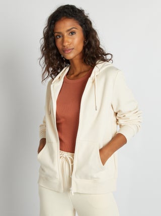 Hoodie met rits