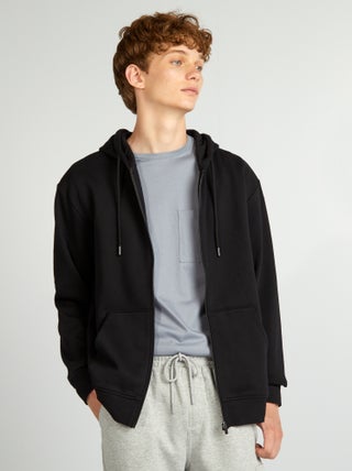 Hoodie met rits