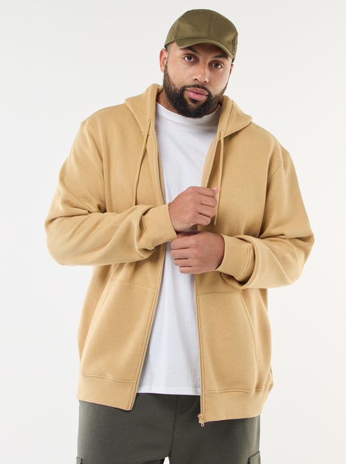 Hoodie met ritssluiting - Kiabi