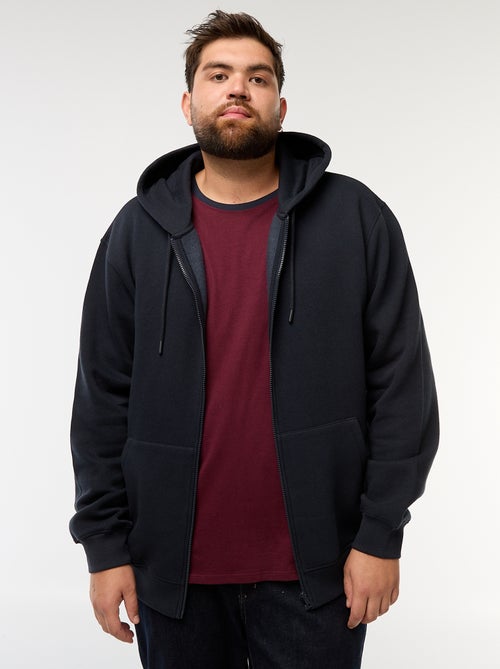 Hoodie met ritssluiting - Kiabi