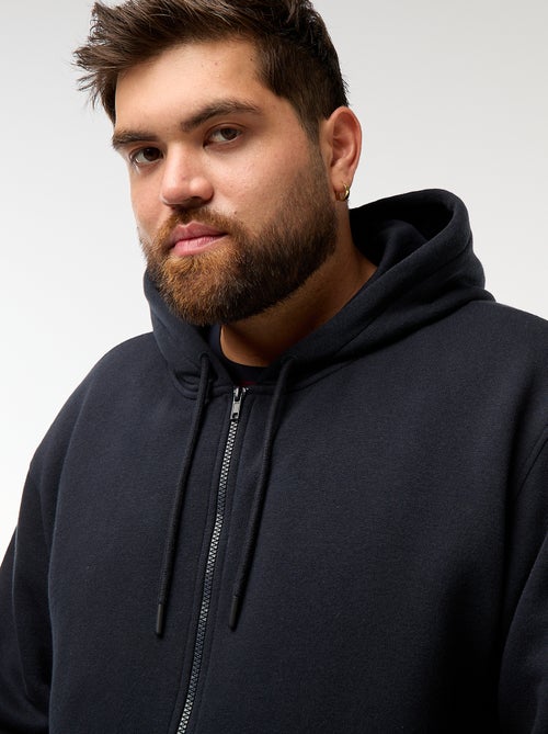 Hoodie met ritssluiting - Kiabi