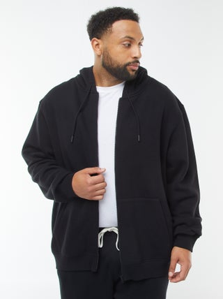 Hoodie met ritssluiting