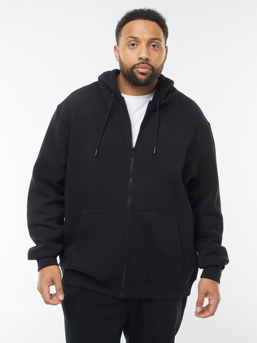 Hoodie met ritssluiting - Kiabi