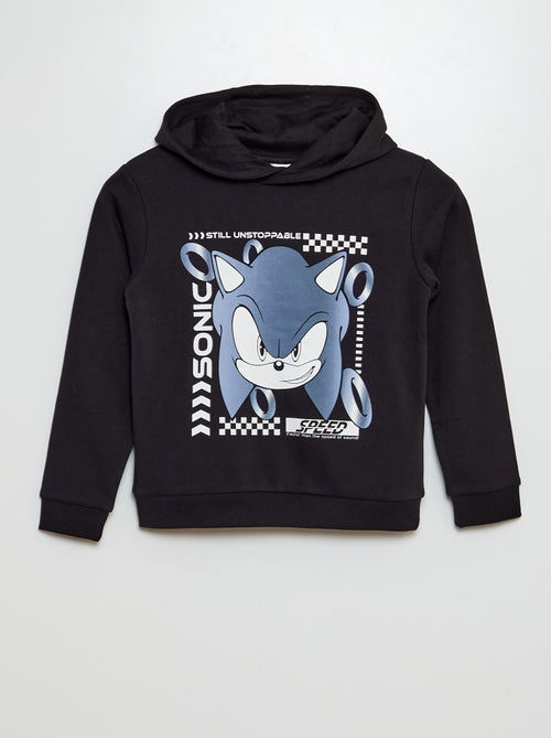 Hoodie met Sonic/SEGA-print - Kiabi