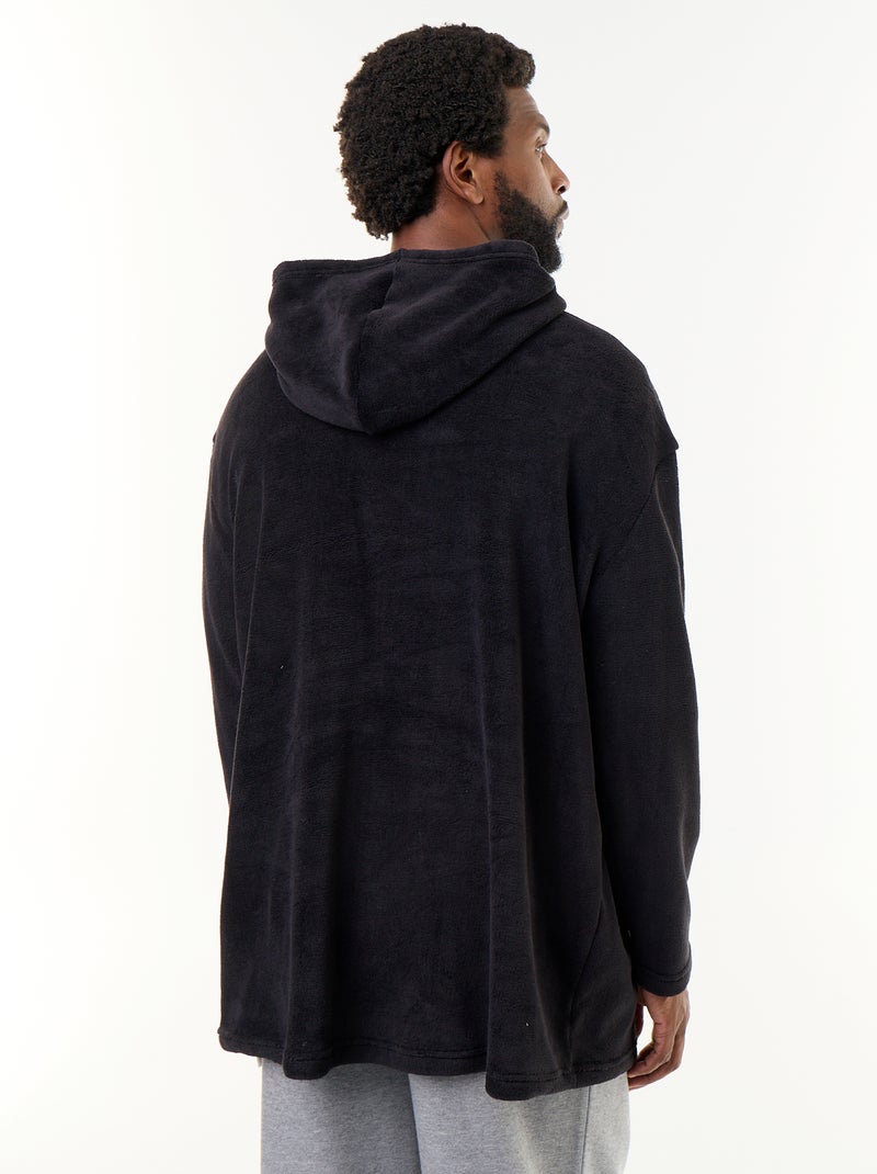 Hoodie 'One Piece' Zwart - Kiabi