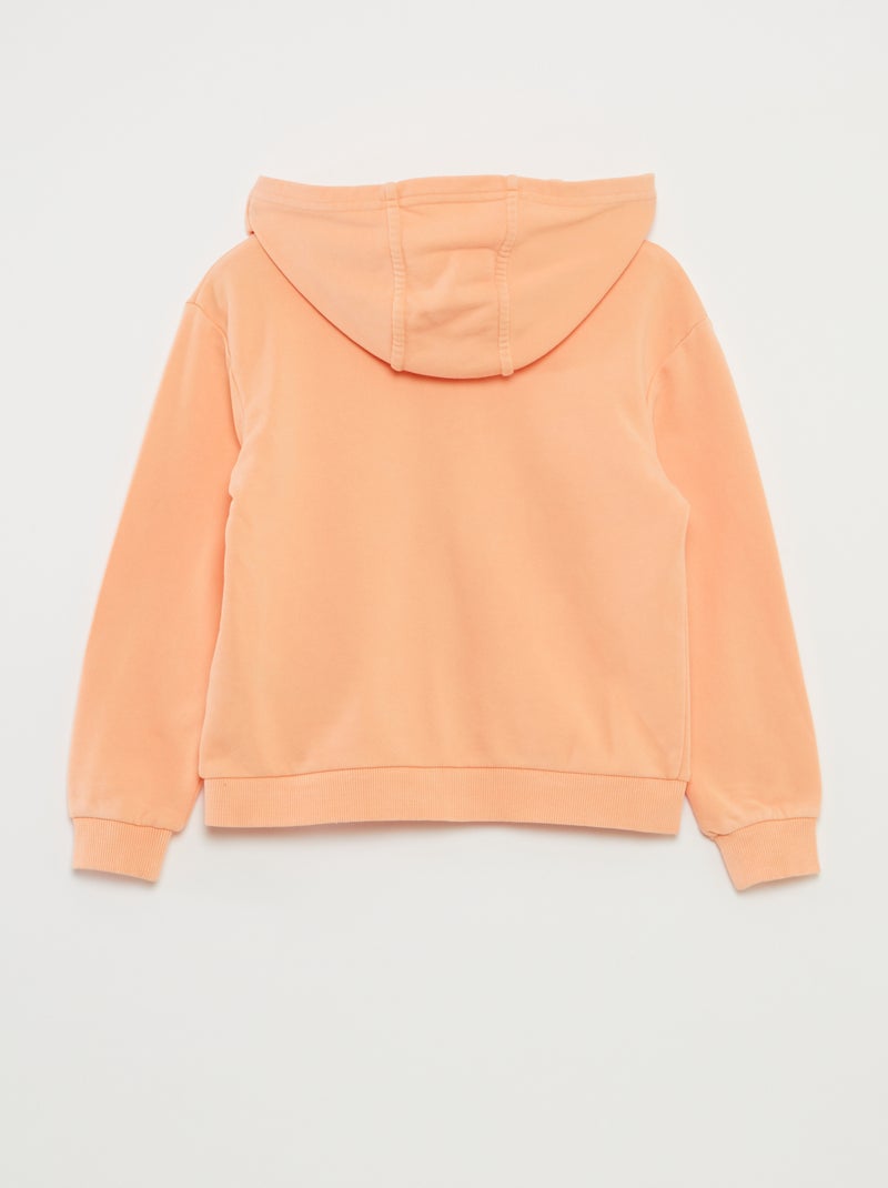 Hoodie ORANJE - Kiabi