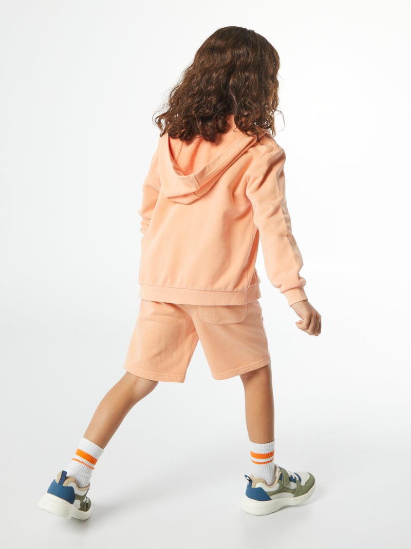 Hoodie ORANJE - Kiabi