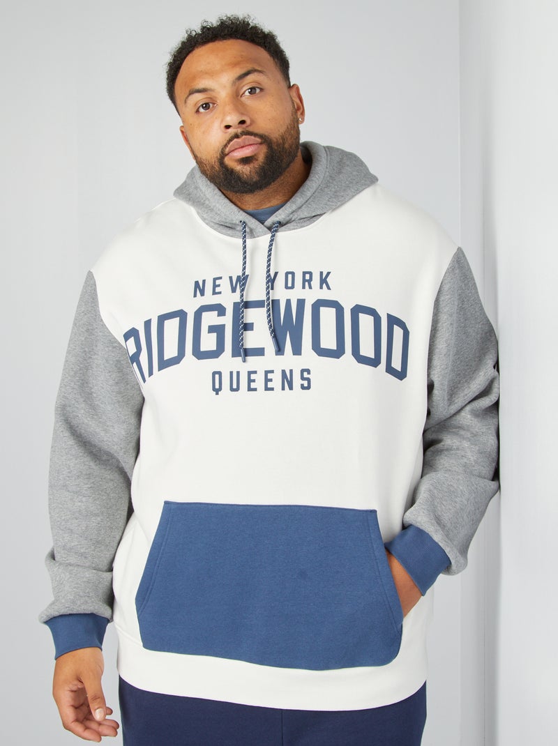 Hoodie 'Ridgewood' WIT - Kiabi