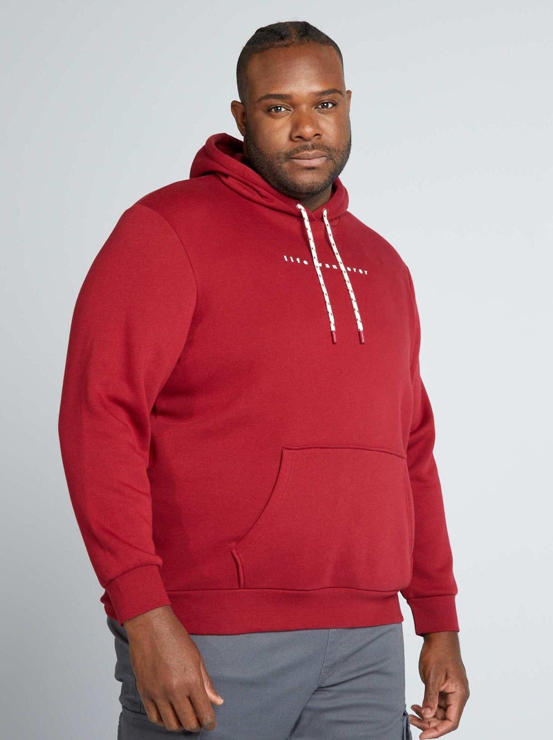 Hoodie ROOD - Kiabi