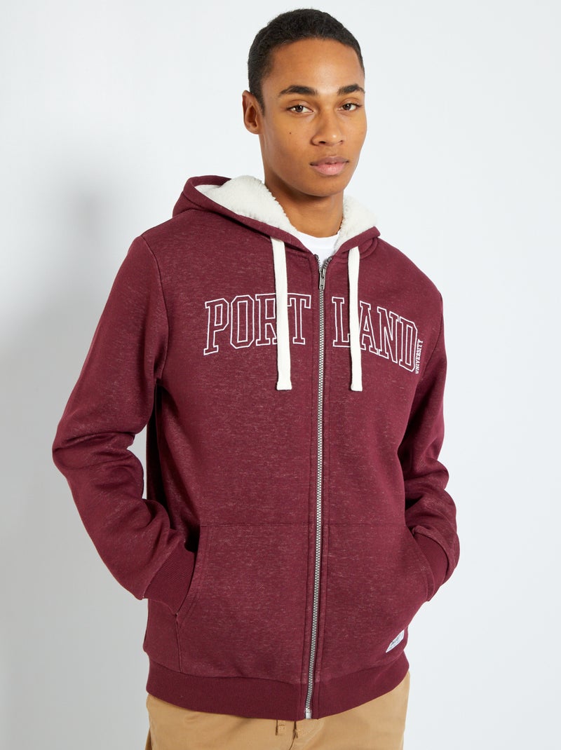 Hoodie ROOD - Kiabi