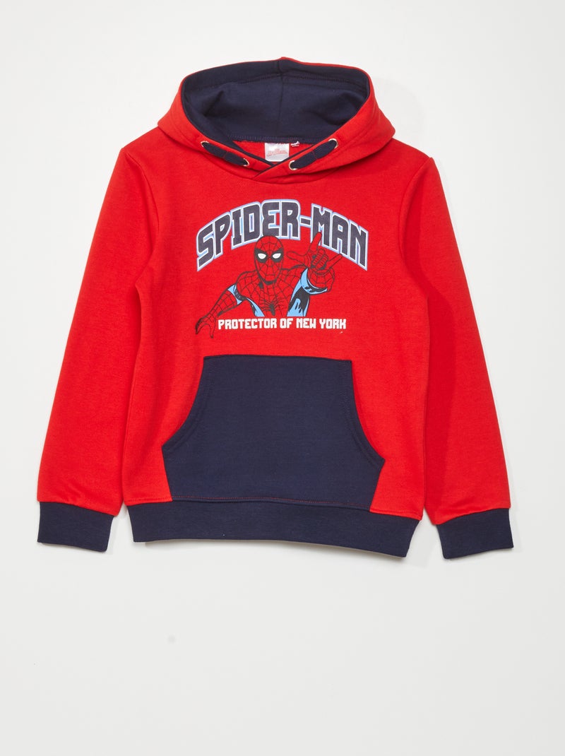 Hoodie 'Spider-Man' ROOD - Kiabi