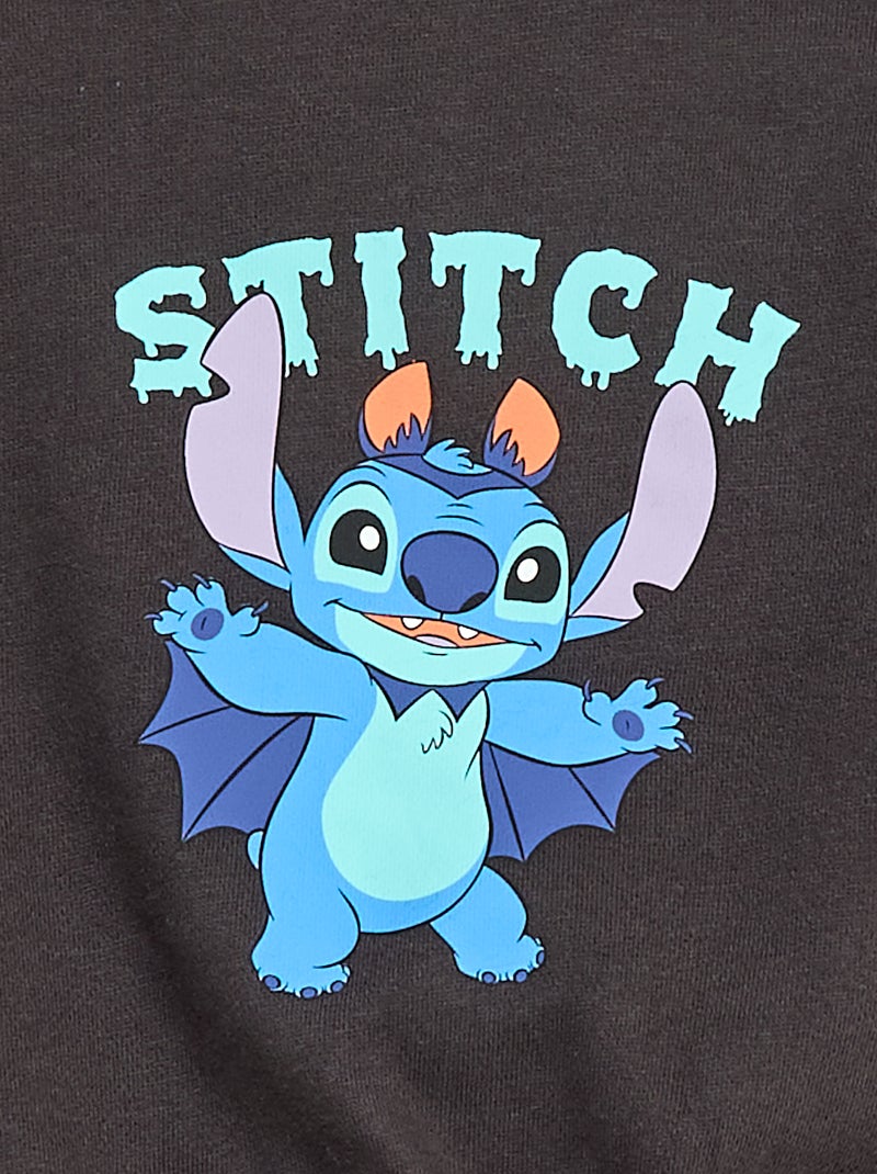 Hoodie 'Stitch' 'Disney' Zwart - Kiabi