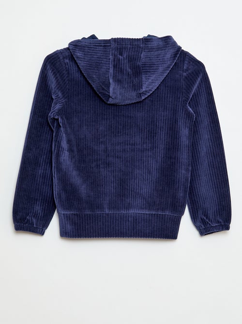 Hoodie van corduroy - Kiabi