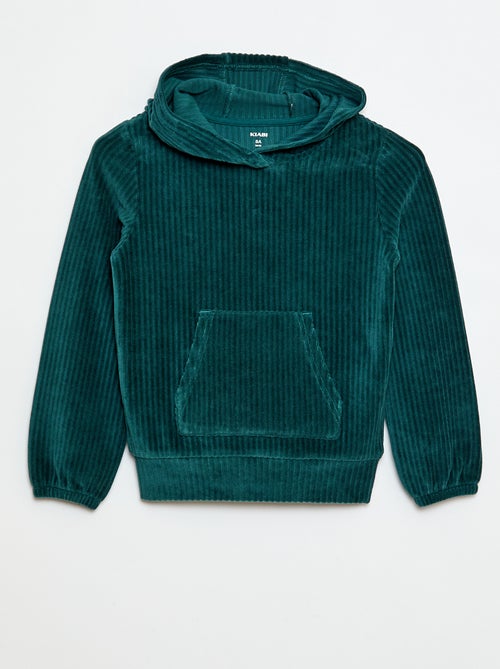 Hoodie van corduroy - Kiabi