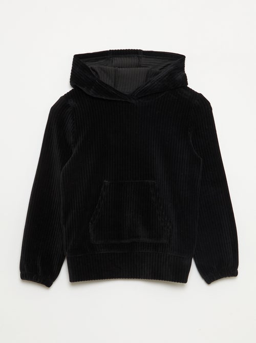 Hoodie van corduroy - Kiabi