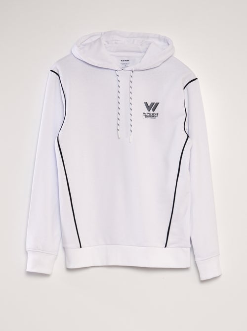Hoodie van dunne joggingstof - Kiabi