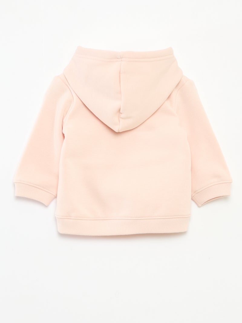 Hoodie van fleece met konijndetail Rose - Kiabi