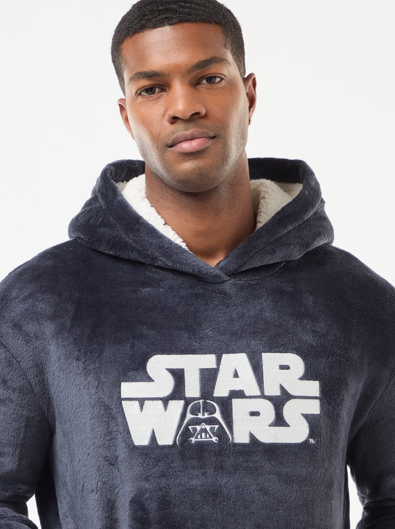 Hoodie van fleece 'Star Wars' Grijs - Kiabi