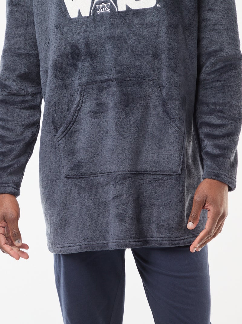 Hoodie van fleece 'Star Wars' Grijs - Kiabi