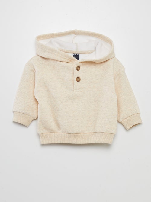 Hoodie van joggingstof - Kiabi
