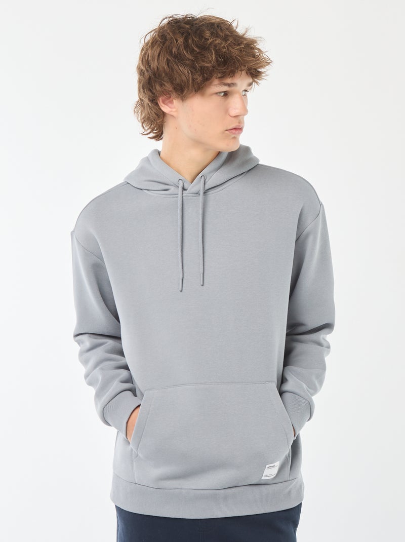 Hoodie van joggingstof Blauw - Kiabi