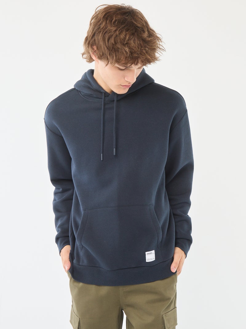 Hoodie van joggingstof Blauw - Kiabi