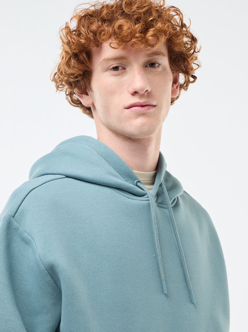 Hoodie van joggingstof Blauw - Kiabi