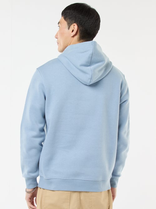 Hoodie van joggingstof met kangaroezak - Kiabi
