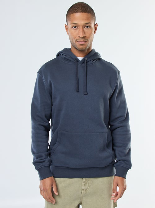 Hoodie van joggingstof met kangaroezak - Kiabi