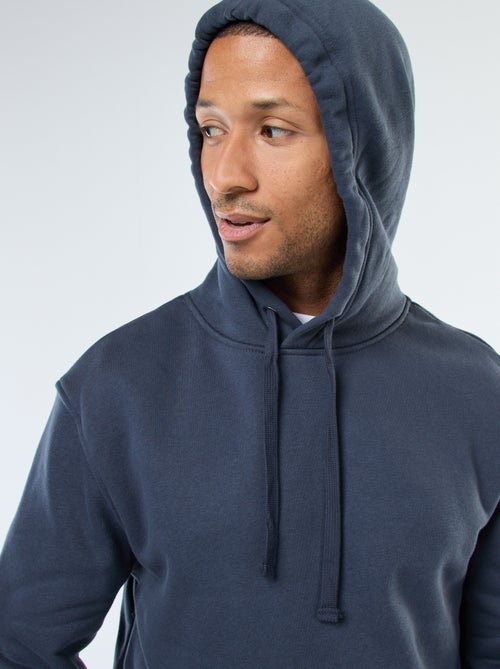 Hoodie van joggingstof met kangaroezak - Kiabi