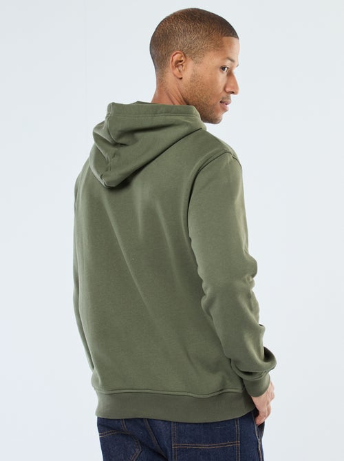Hoodie van joggingstof met kangaroezak - Kiabi