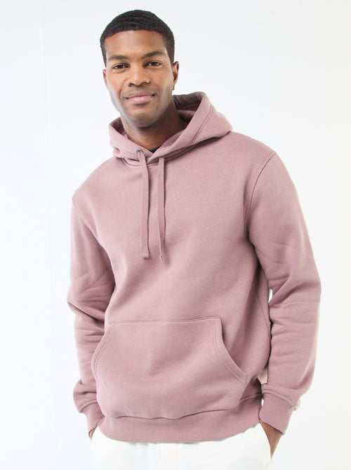Hoodie van joggingstof met kangaroezak - Kiabi