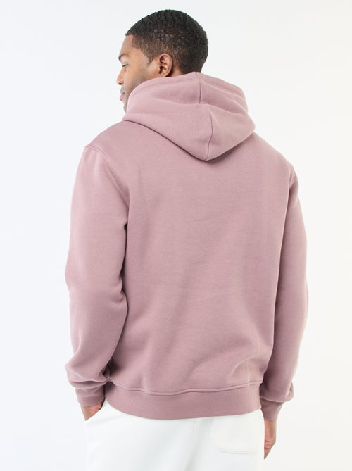 Hoodie van joggingstof met kangaroezak - Kiabi