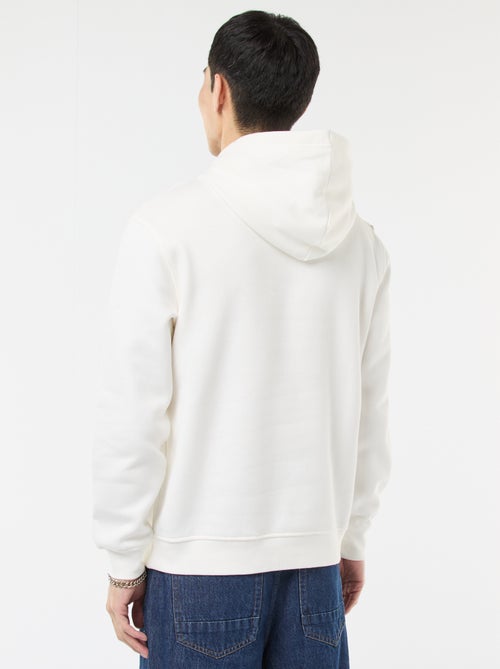 Hoodie van joggingstof met kangaroezak - Kiabi