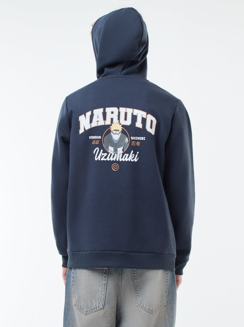Hoodie van joggingstof 'Naruto' BLAUW - Kiabi