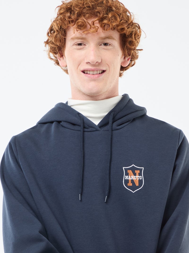 Hoodie van joggingstof 'Naruto' BLAUW - Kiabi