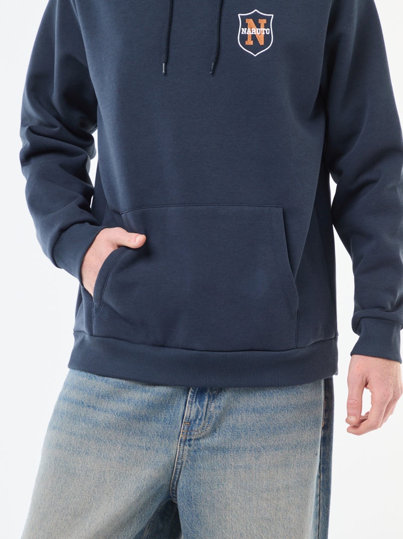 Hoodie van joggingstof 'Naruto' BLAUW - Kiabi