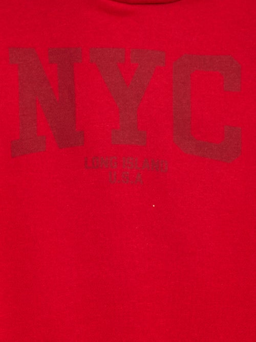 Hoodie van joggingstof - Kiabi